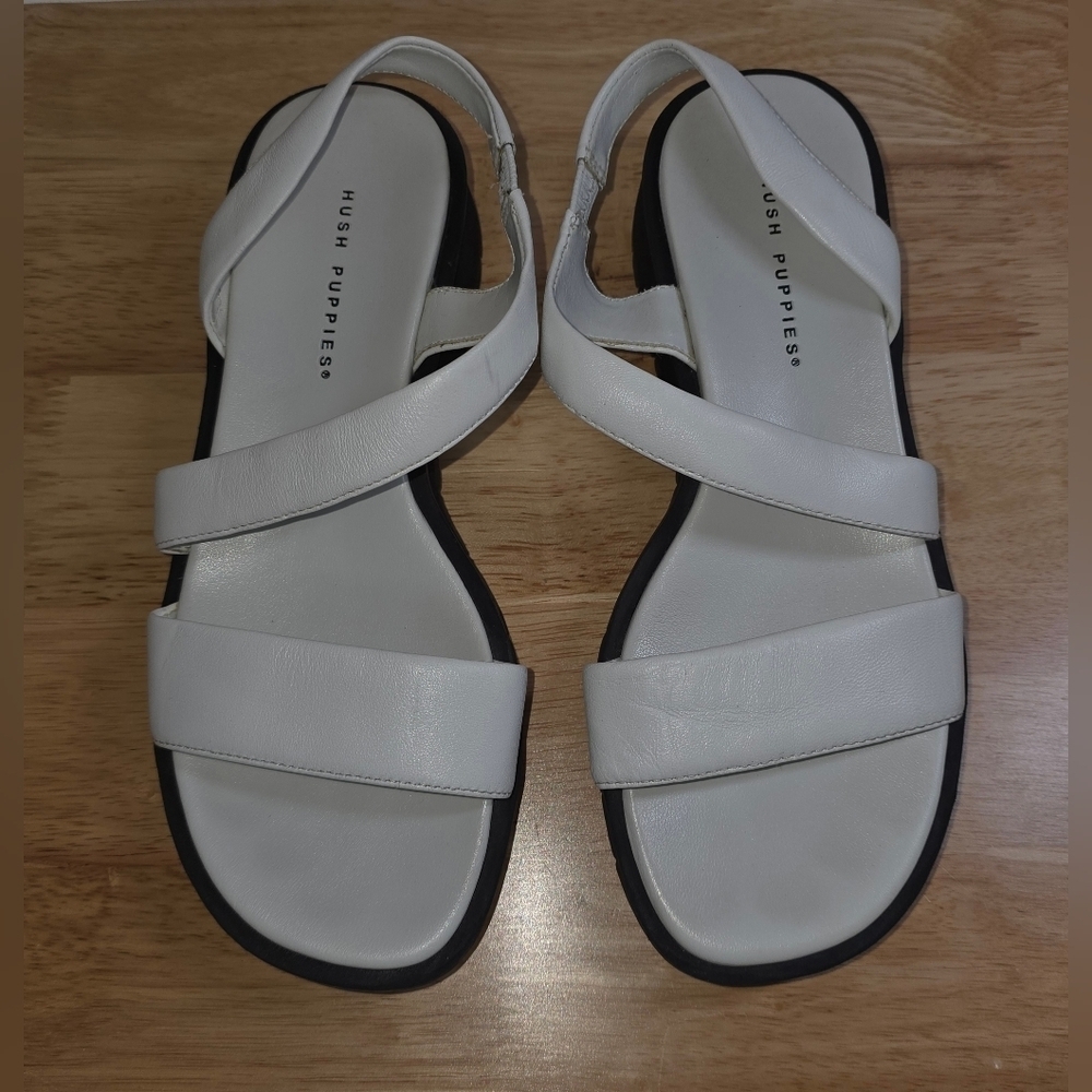 Hush Puppies Leather Kathy Sandal Size 6